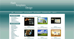 Desktop Screenshot of flashtemplatesdesign.com